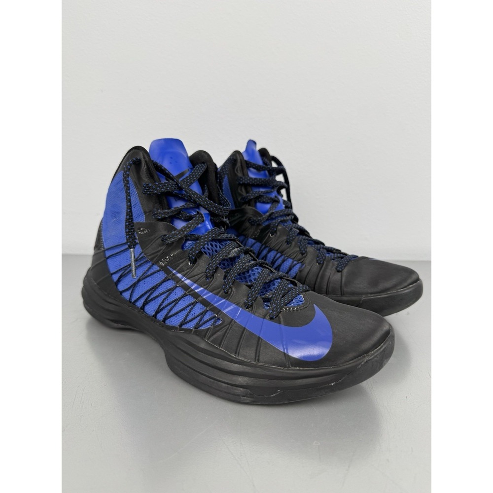 Nike Hyperdunk 2012 Sport Pack Mens 10 Black & Blue 524934-005 Basketball Shoes